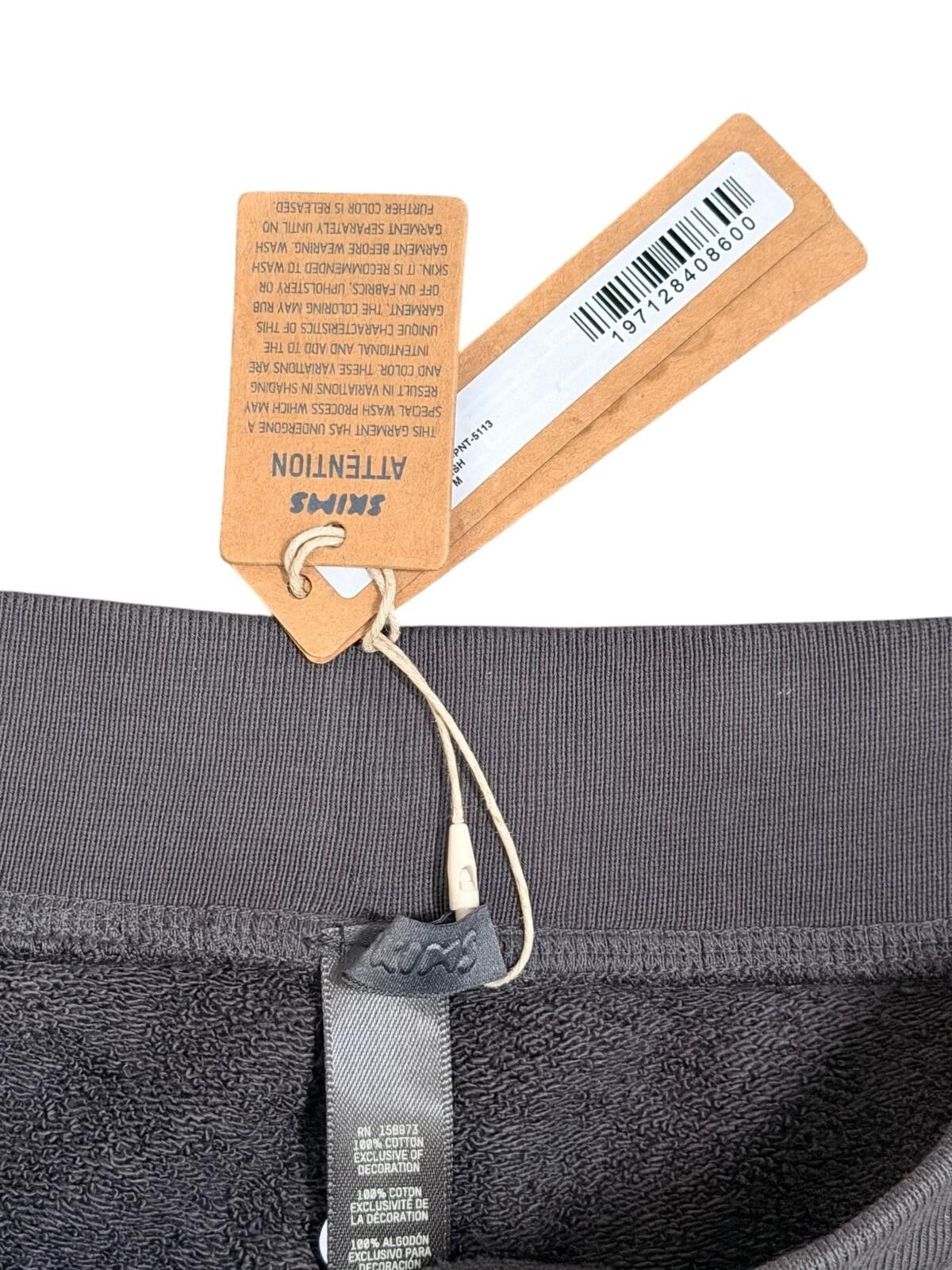Swims Skims French Terry Flare Pants Medium Charcoal Gray Womens Size 32" / US 10 / IT 46 - 4 Thumbnail
