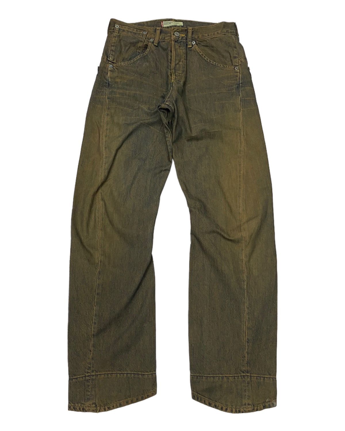 Engineered Garments × Levi's 🔥RUSTY LEVIS ENGINEERED BAGGY DISTRESS DENIM Size US 29 - 1 Thumbnail