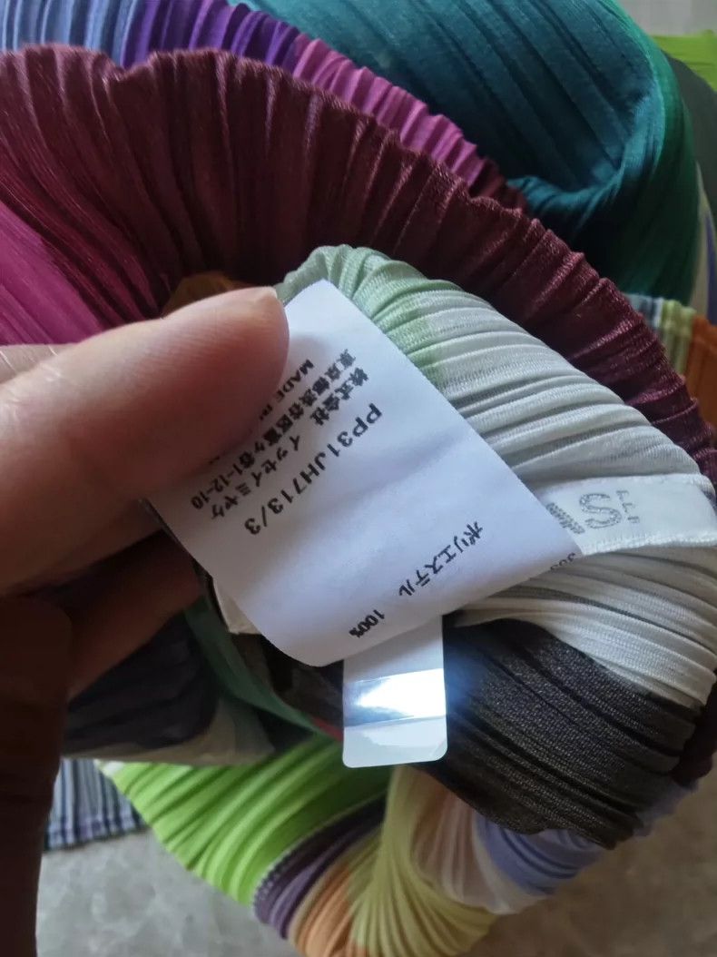 Issey Miyake Issey Miyake size:3 Colorful striped dress Size XS / US 0-2 / IT 36-38 - 3 Thumbnail