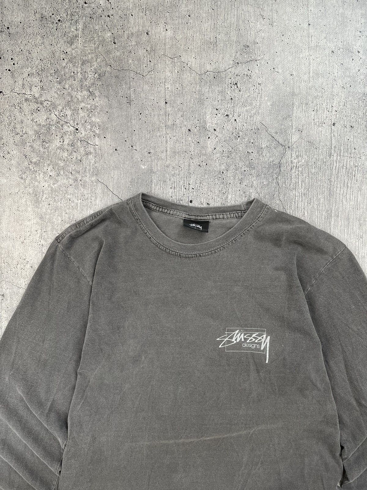 Stussy Stussy Y2K Big Logo Long Sleeve Size US S / EU 44-46 / 1 - 3 Thumbnail