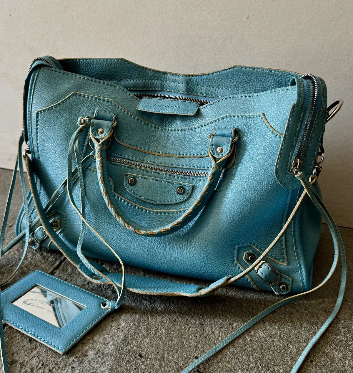 Balenciaga Balenciaga - 2000’s - Classic Motorcycle City - Lambskin Bag Size ONE SIZE - 14 Thumbnail