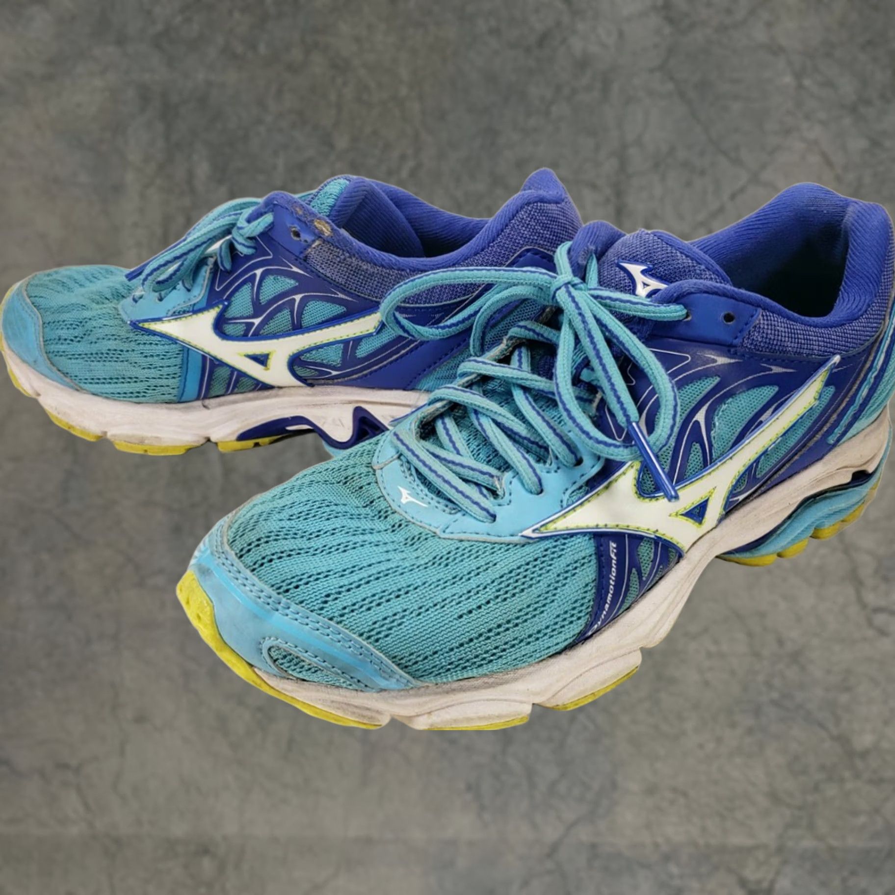 Mizuno Mizuno Wave Inspire 14 Blue Women's Size 6.5 Wave Technology Soles Size US 7 / IT 37 - 1 Thumbnail
