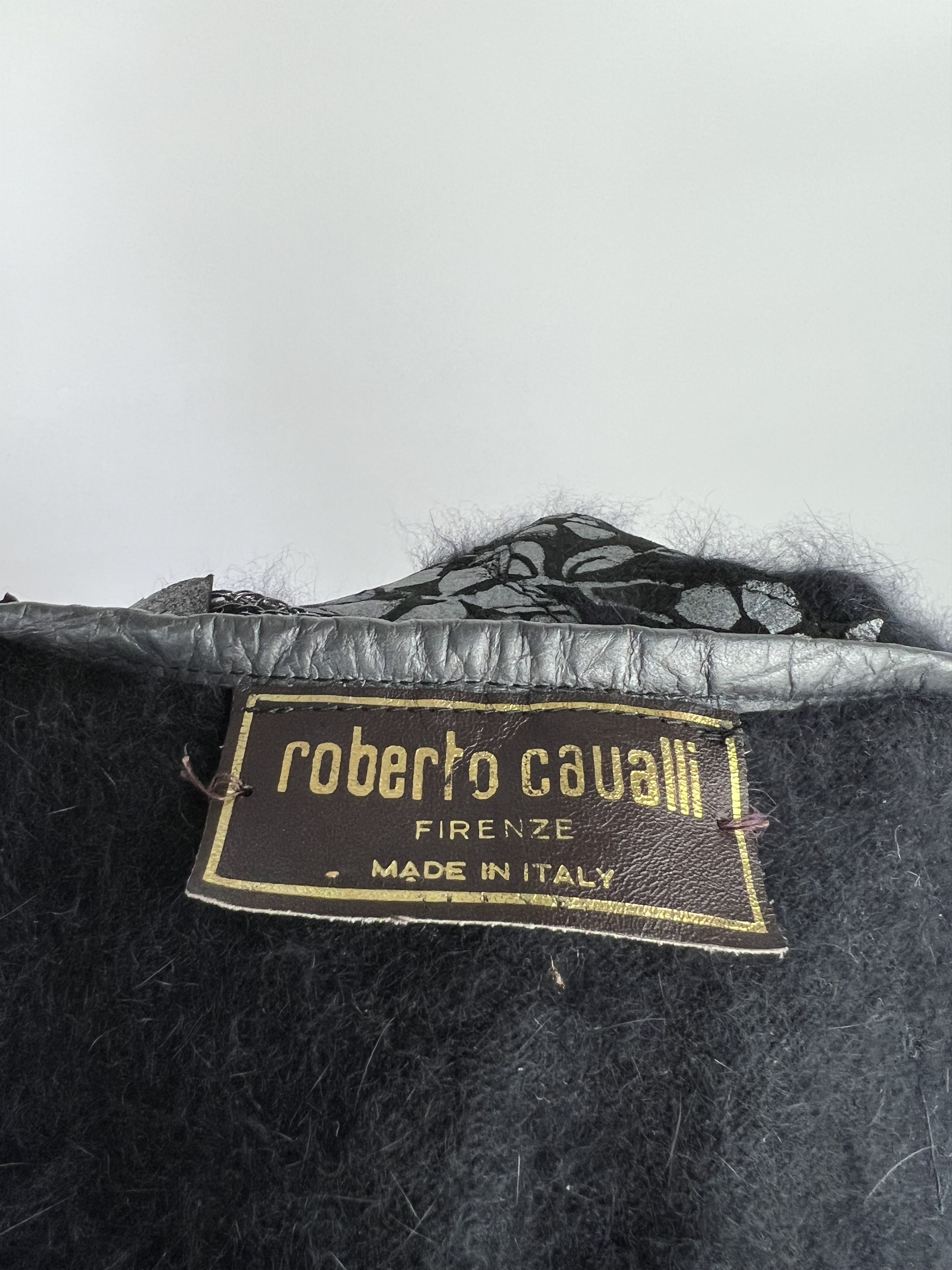 Roberto Cavalli 80s Rare Vintage Roberto Cavalli Firenze Mohair Sweater Size ONE SIZE - 8 Thumbnail