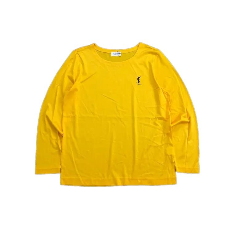 Yves Saint Laurent Yves Saint Laurent Small Logo Long Sleeve Size US M / EU 48-50 / 2 - 1 Thumbnail
