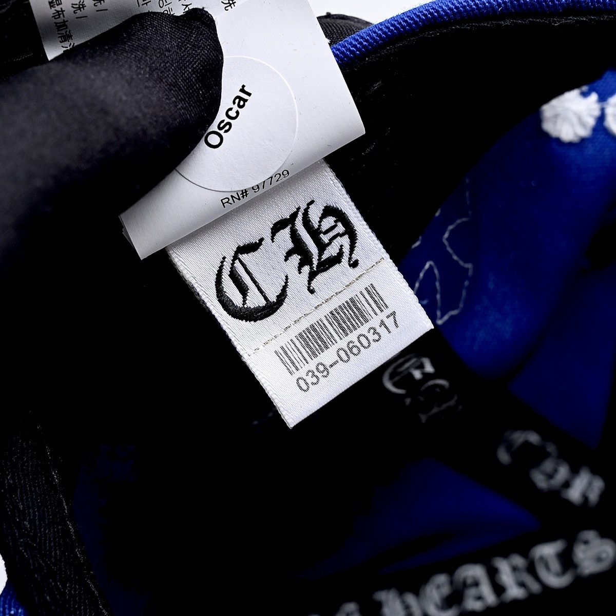 Chrome Hearts CHROME HEARTS BASEBALL CAP COTTON X POLYESTER Size ONE SIZE - 15 Thumbnail