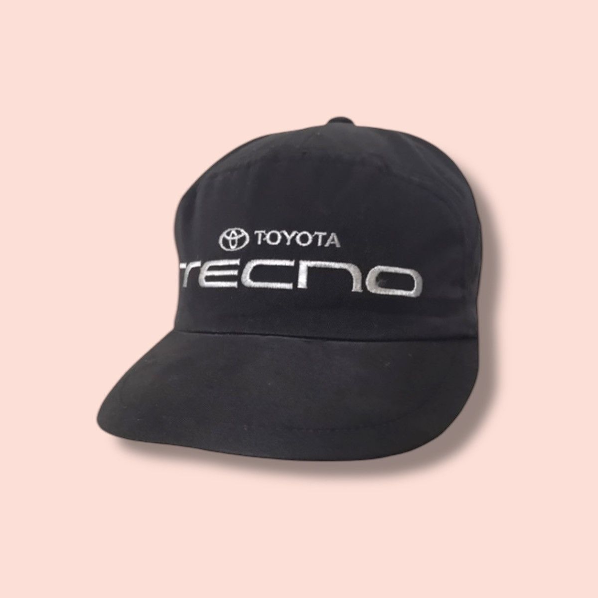 Gear for Sports × Japanese Brand RARE BLACK VINTAGE TOYOTA TECHNO 7 PANELS STRAPBACK Size ONE SIZE - 1 Thumbnail