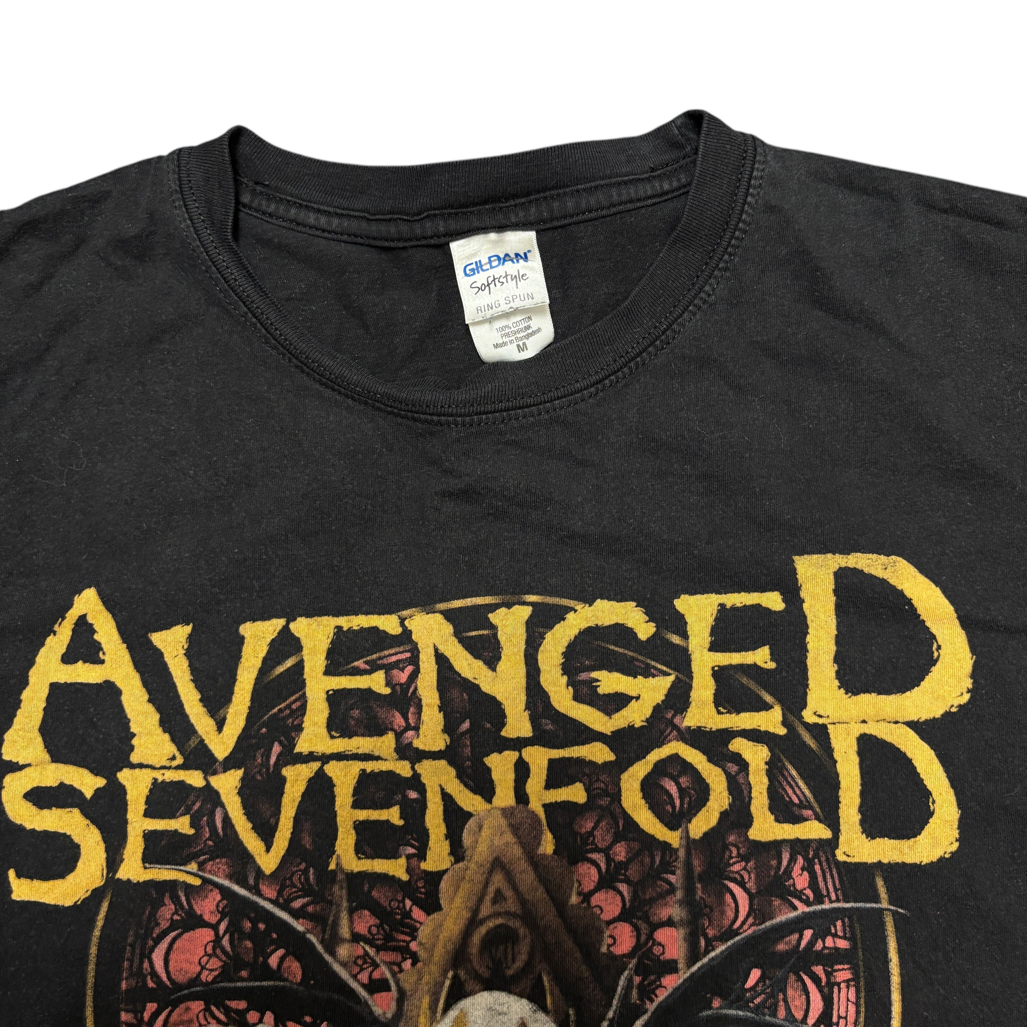 Band Tees × Vintage Vintage Avenged Sevenfold Shirt Vintage Band Tees Disturbed Size US M / EU 48-50 / 2 - 6 Thumbnail