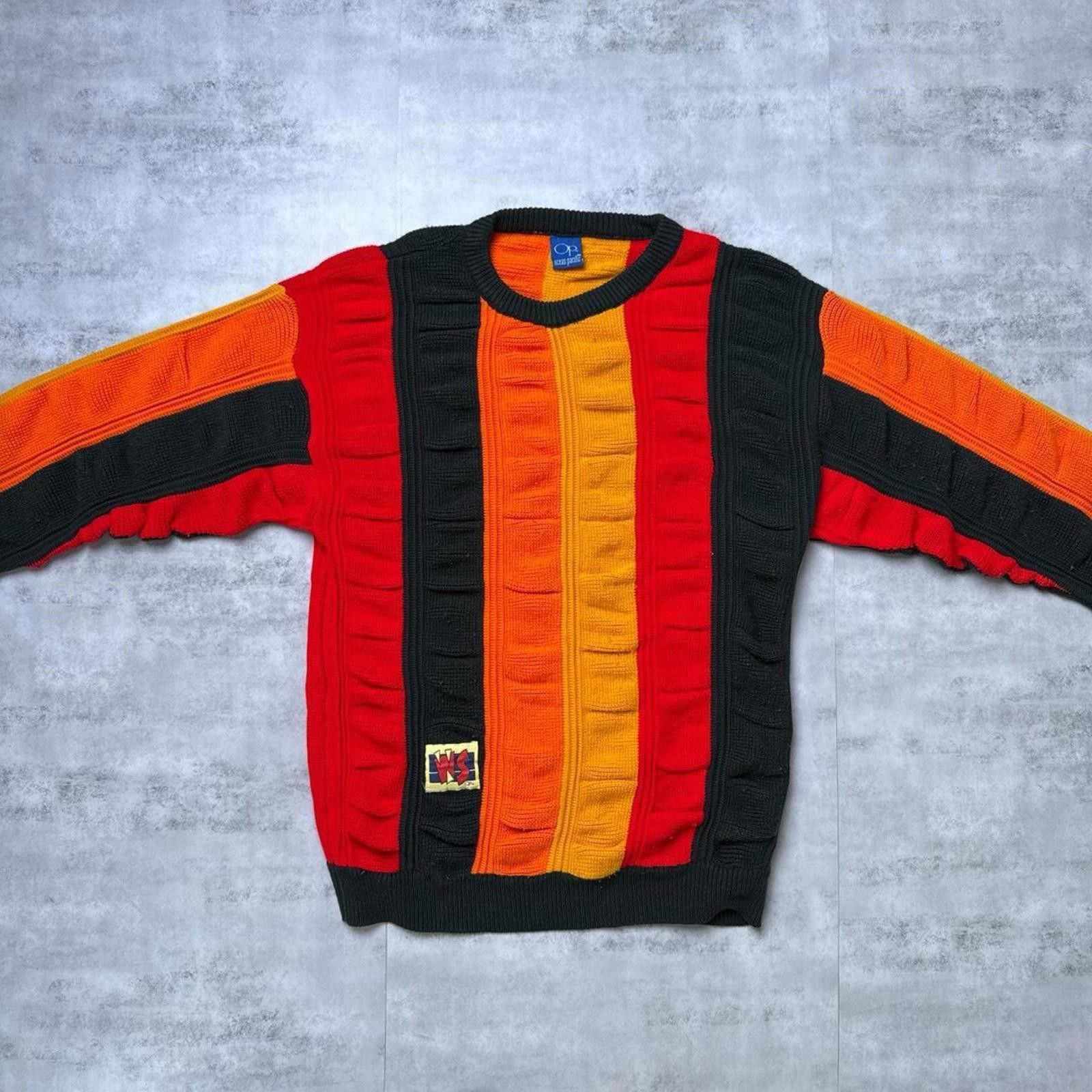 Ocean Pacific Y2K Ocean Pacific 00s Knitted Sweater Multicolor Size US M / EU 48-50 / 2 - 1 Thumbnail