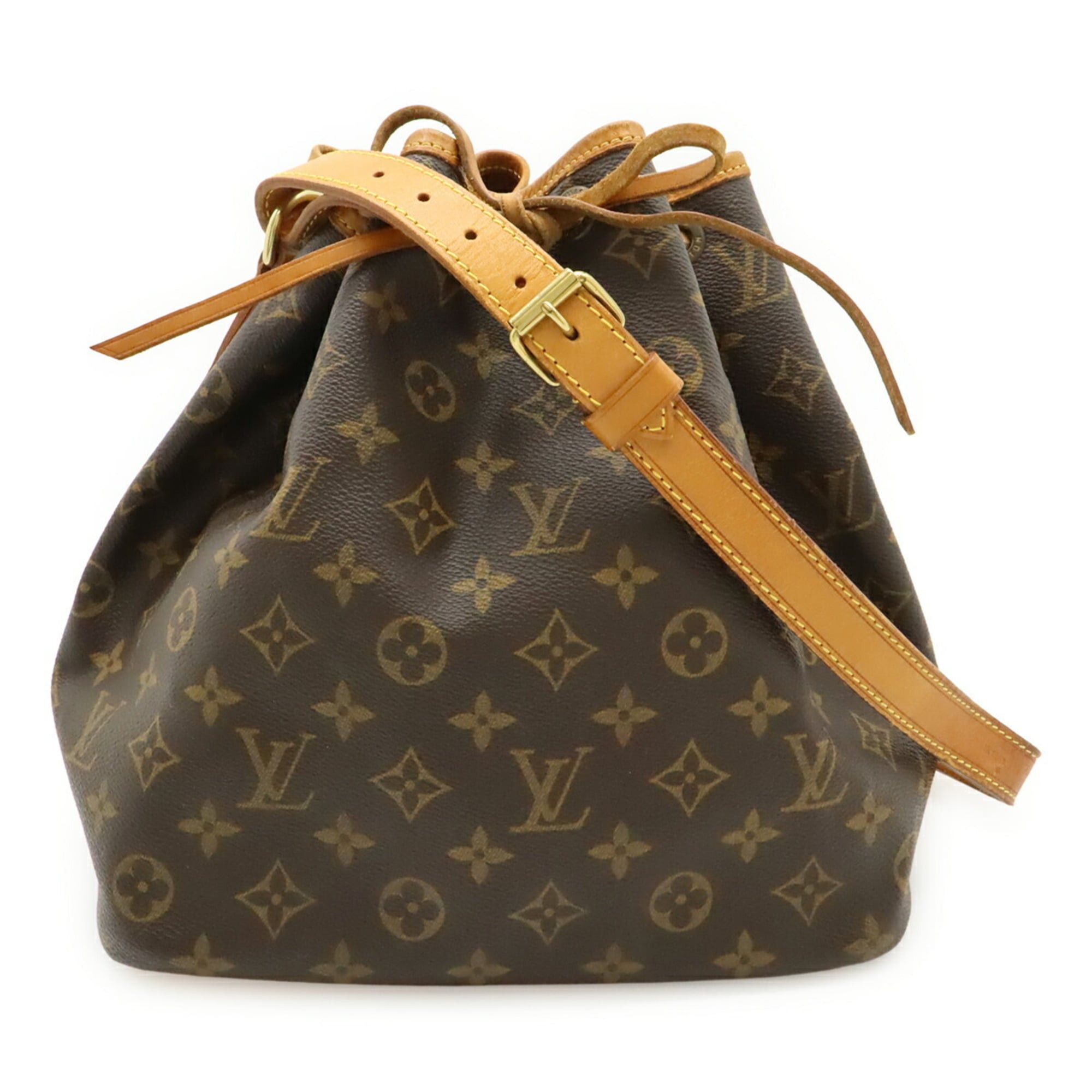 Louis Vuitton Louis Vuitton Monogram Petit Noé Shoulder Bag Model M42226 Size ONE SIZE - 1 Thumbnail