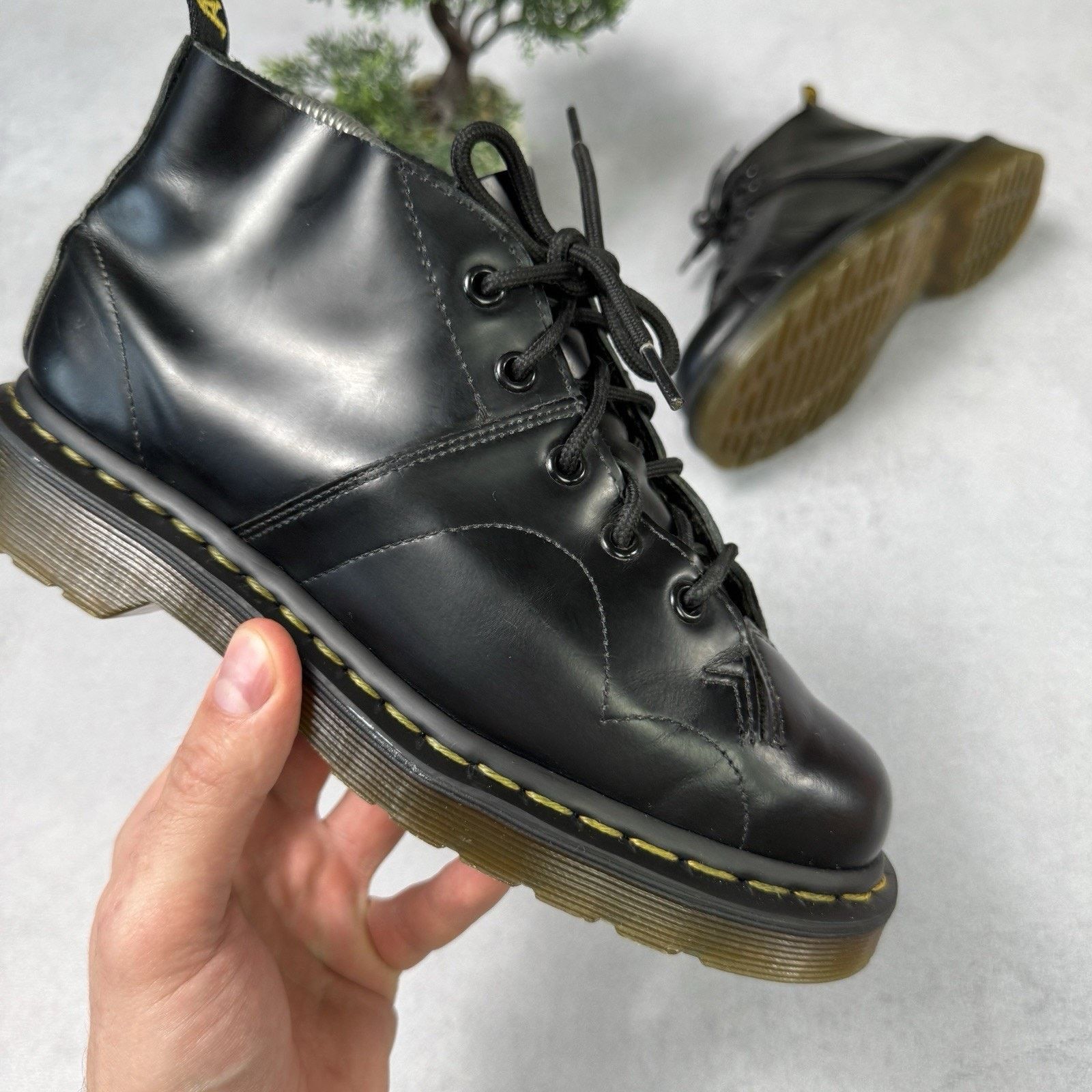 Dr. Martens Dr. Martens Chuchs Women’s Leather Boots Size US 7 EU 38 Size US 8.5 / IT 38.5 - 5 Thumbnail