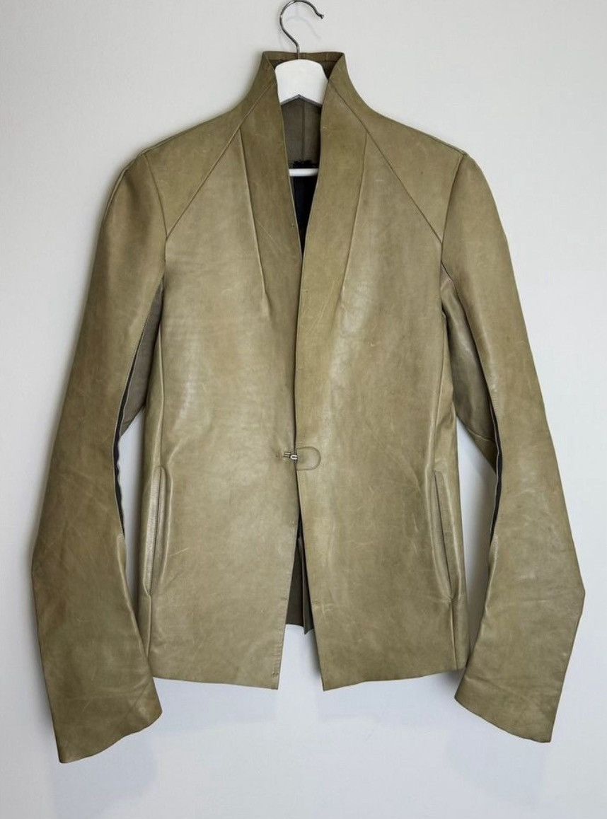 Y/Project × Yohan Serfaty LAST DROPP Leather Jacket | Grailed