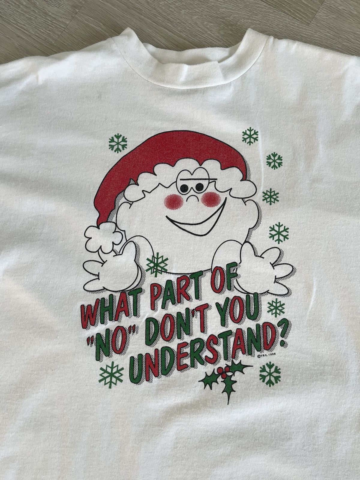 All Sport 'What Part Of 'NO' Don't You Understand?' 90s Graphic Tee Size US XL / EU 56 / 4 - 1 Thumbnail
