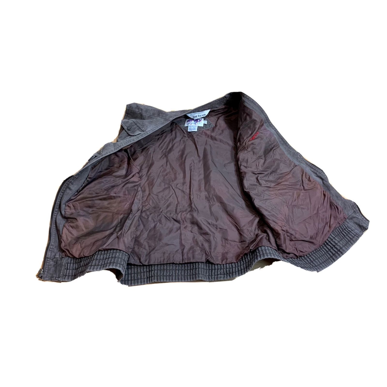 Vintage VINTAGE JIM BEAM MVP Mens Brown Cargo Vest Large Size US L / EU 52-54 / 3 - 5 Thumbnail