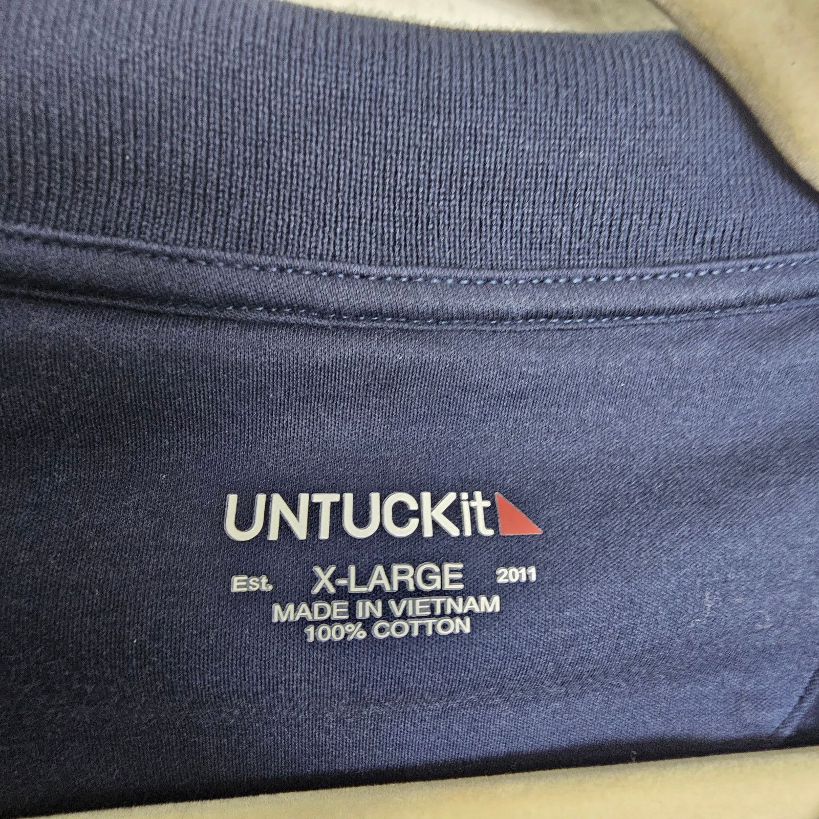 UNTUCKit Untuckit Mens Polo Shirt Sz XL Minimalist Classic Business Size US XL / EU 56 / 4 - 6 Thumbnail
