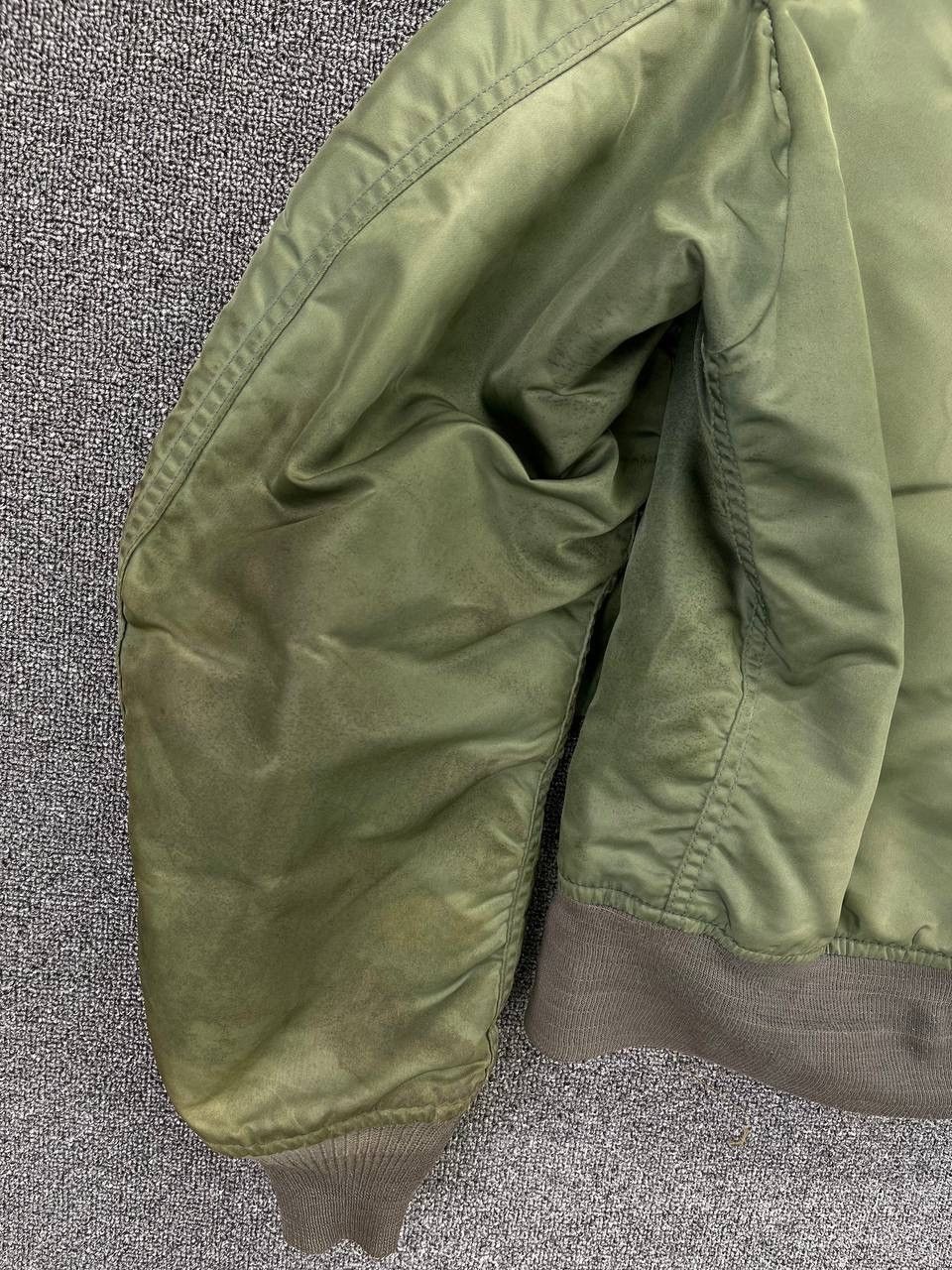 Avirex Vintage Avirex Trashed Rare Bomber Jacket Size US M / EU 48-50 / 2 - 12 Thumbnail
