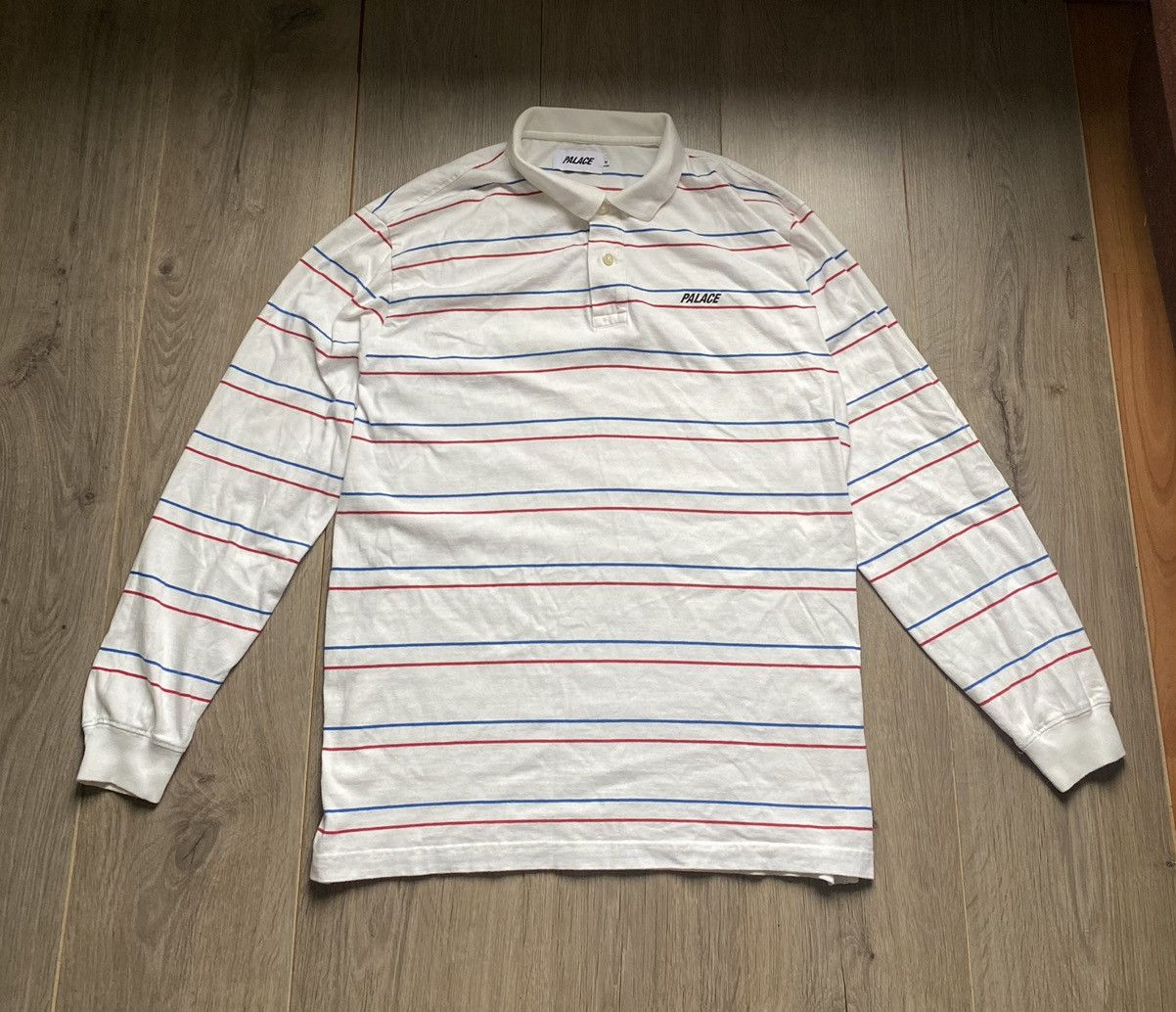 Palace Palace Underline Longsleeve Polo Size US M / EU 48-50 / 2 - 1 Thumbnail