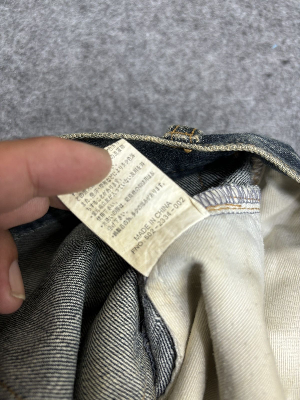 Designer SMITH's Distressed Rip&Repair Rare Sick Dope Denim F552 Size US 30 / EU 46 - 23 Thumbnail