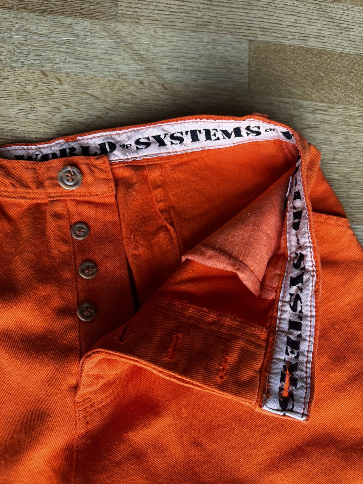 Walter Van Beirendonck Daniel Poole 1990‘s Neon Orange Shorts Size US 33 - 9 Thumbnail
