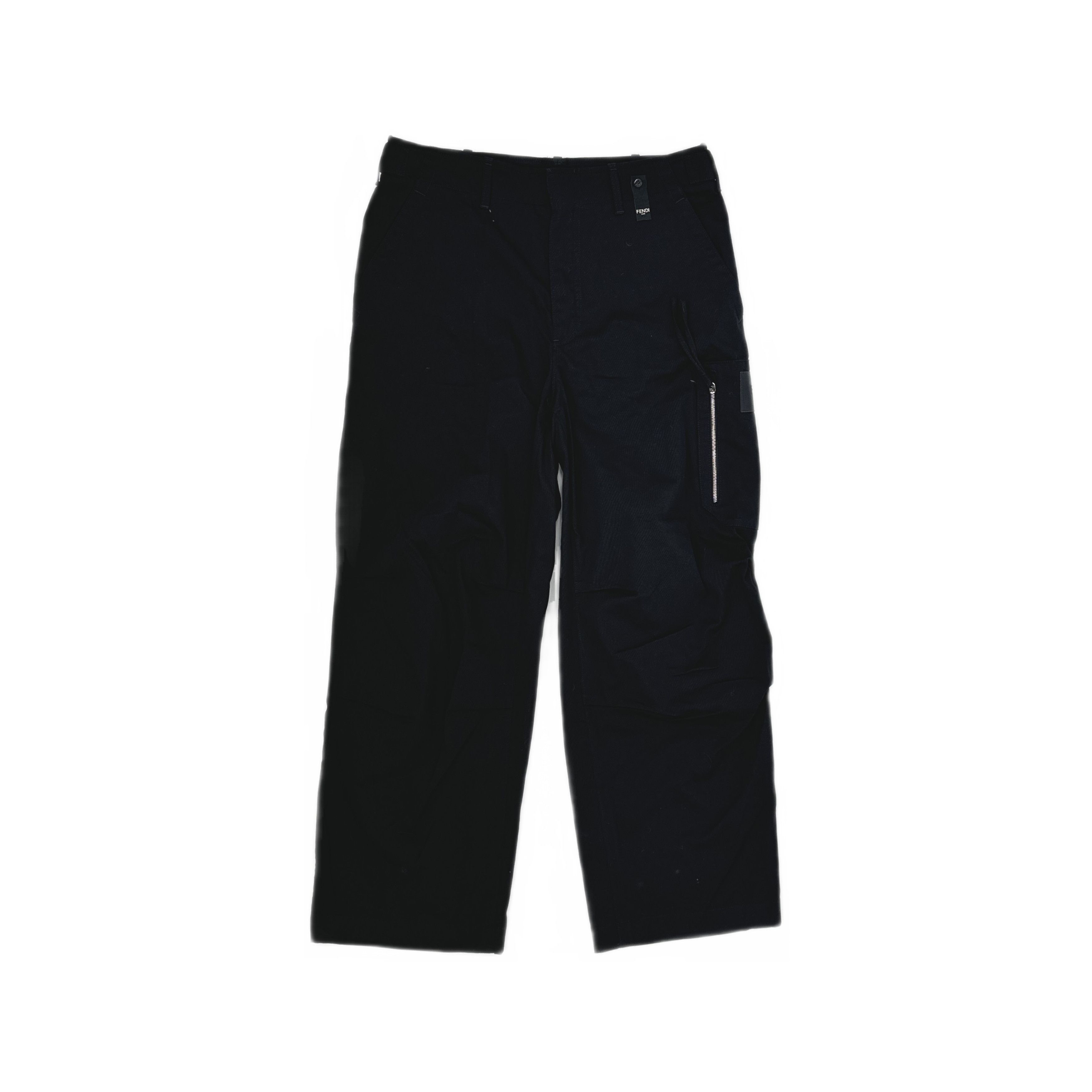 Fendi Fendi Logo Patch Casual Pants Size 30 Size US 30 / EU 46 - 1 Thumbnail