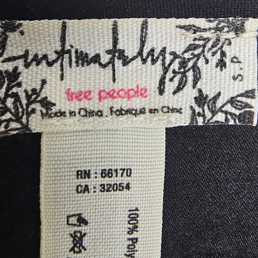 Free People Intimately Free People Mini Slip Dress Raven Ruffle Hem S Size S / US 4 / IT 40 - 5 Thumbnail