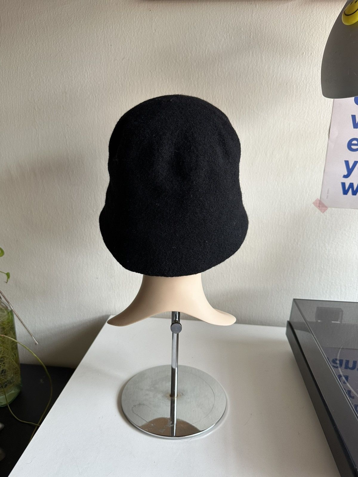 Vivienne Westwood 1990s Vivienne Westwood Orb Logo Wool Bucket Hat Size ONE SIZE - 5 Thumbnail