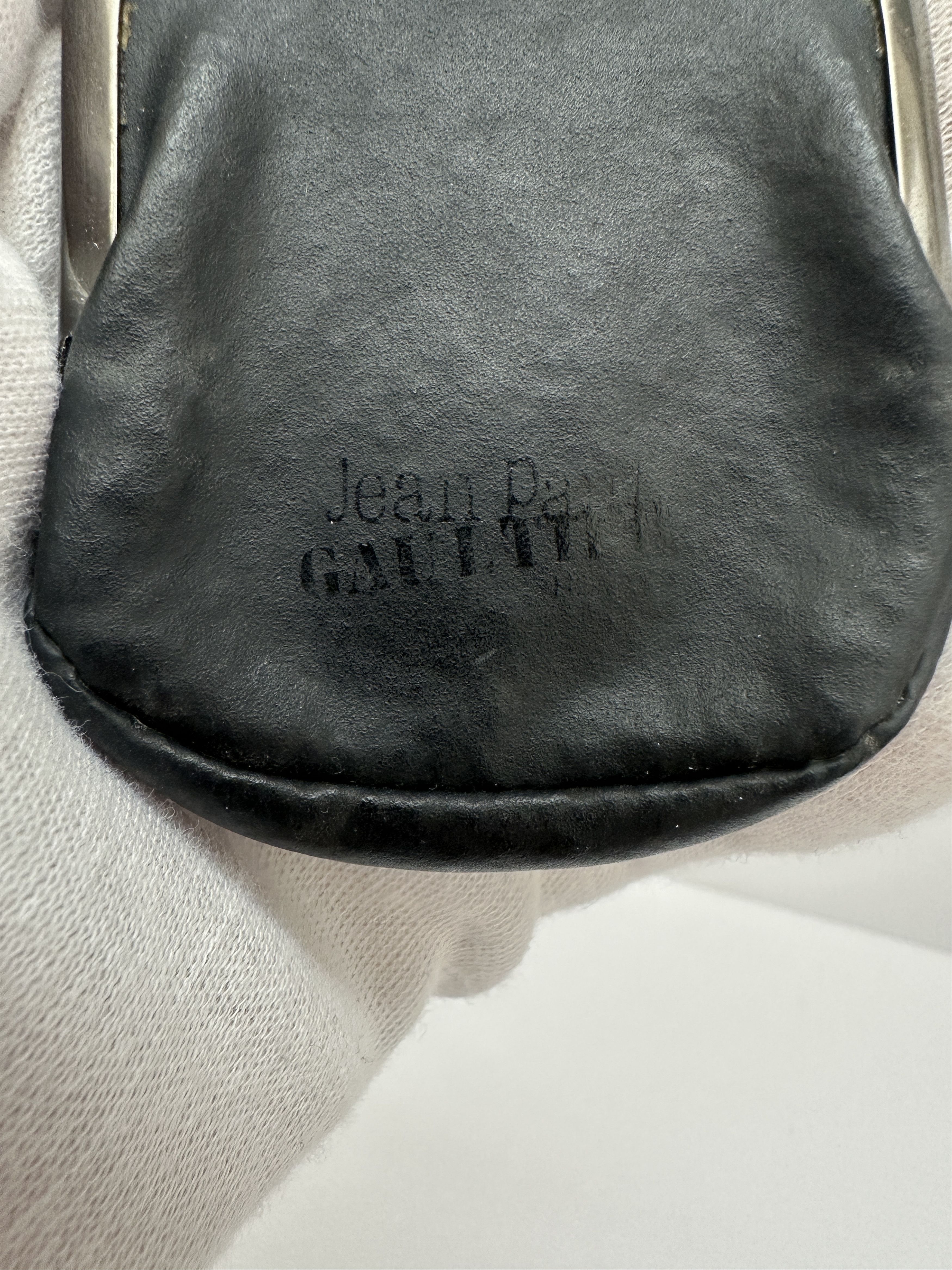 Jean Paul Gaultier Vintage Jean Paul Gaultier JPG Mini Black Coin Purse Size ONE SIZE - 5 Thumbnail