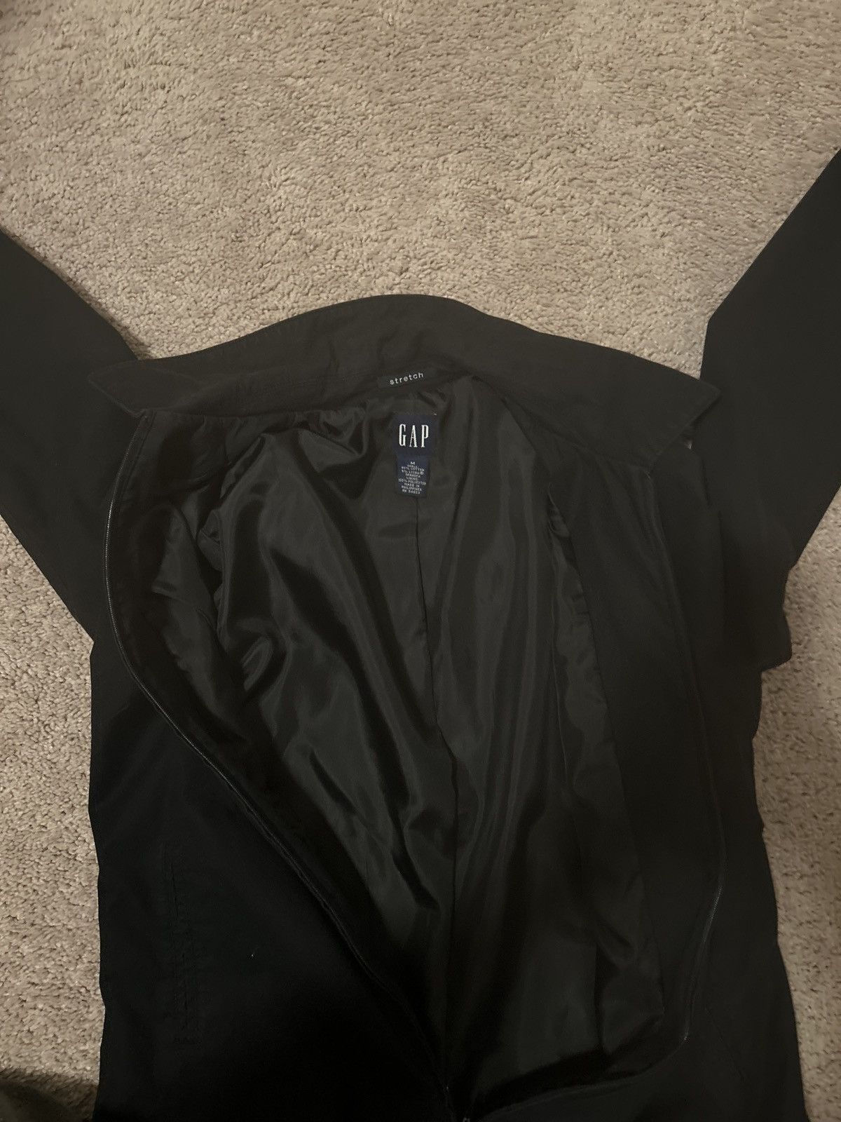Gap Gap Hoodless Black Zip Up Size US M / EU 48-50 / 2 - 4 Thumbnail