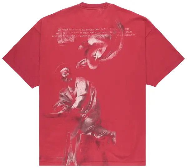 Off-White o1in1s0225 Q:1 / Matthew Over S/S Tee in Rio Red Size US S / EU 44-46 / 1 - 2 Thumbnail