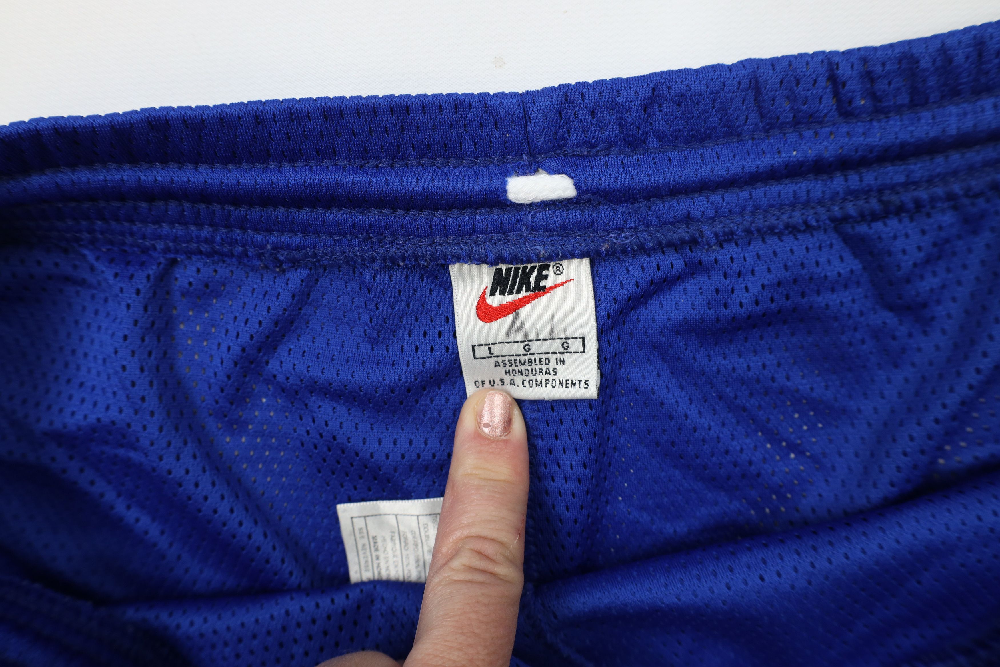 Nike × Vintage Vintage 90s Nike Scott Mini Swoosh Above Knee Shorts AS IS Size US 34 / EU 50 - 9 Thumbnail