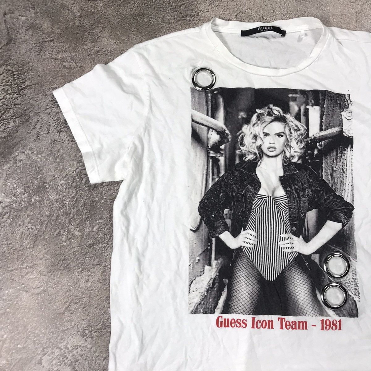 Guess VINTAGE Y2K GUESS ICON TEAM - 1981 SEXY GIRL MODEL Size M / US 6-8 / IT 42-44 - 3 Thumbnail