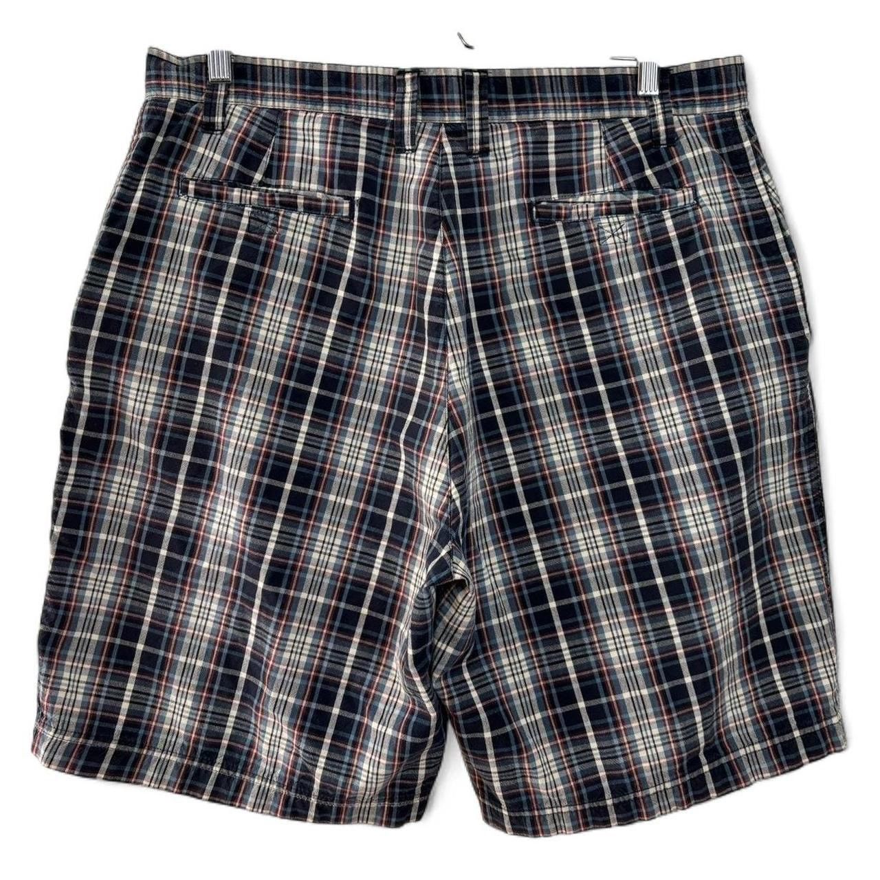 St. Johns Bay × Vintage Vintage 90s Plaid Baggy Shorts Size US 37 - 4 Thumbnail