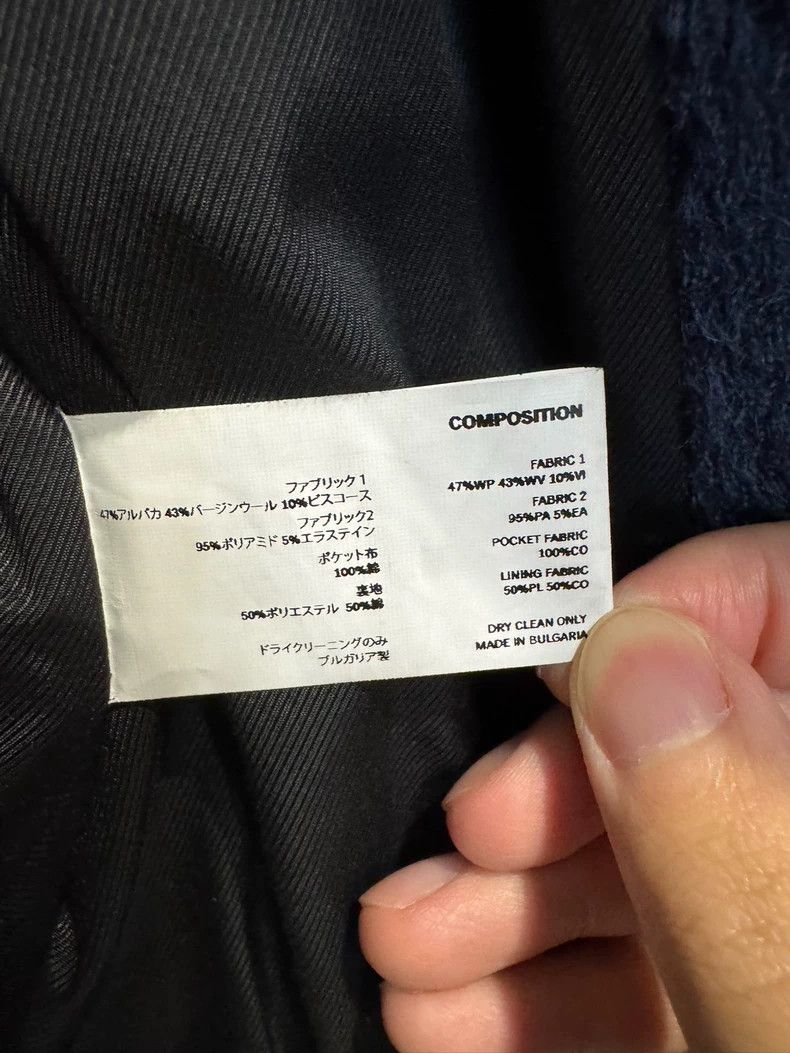 Kiko Kostadinov KIKO KOSTADINOVMaersk Bomber dark blue navy jacket fleece o Size US M / EU 48-50 / 2 - 9 Thumbnail