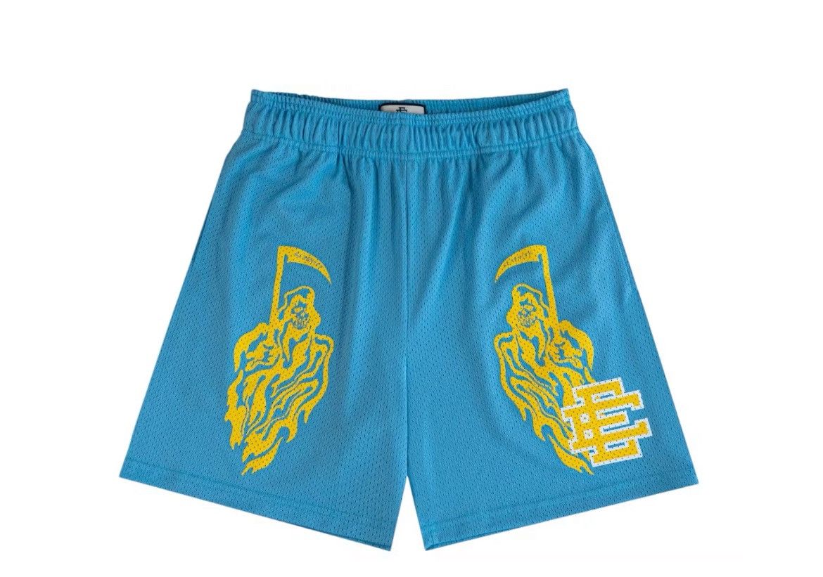 Eric Emanuel Eric Emanuel Warren Lotas Grim Reaper blue shorts medium Size US 30 / EU 46 - 1 Thumbnail