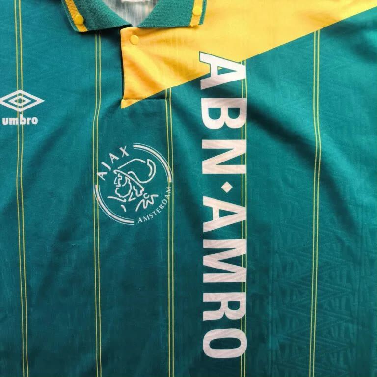 Umbro Ajax Amsterdam 1992-93 Umbro away football jersey size L Size US L / EU 52-54 / 3 - 3 Thumbnail