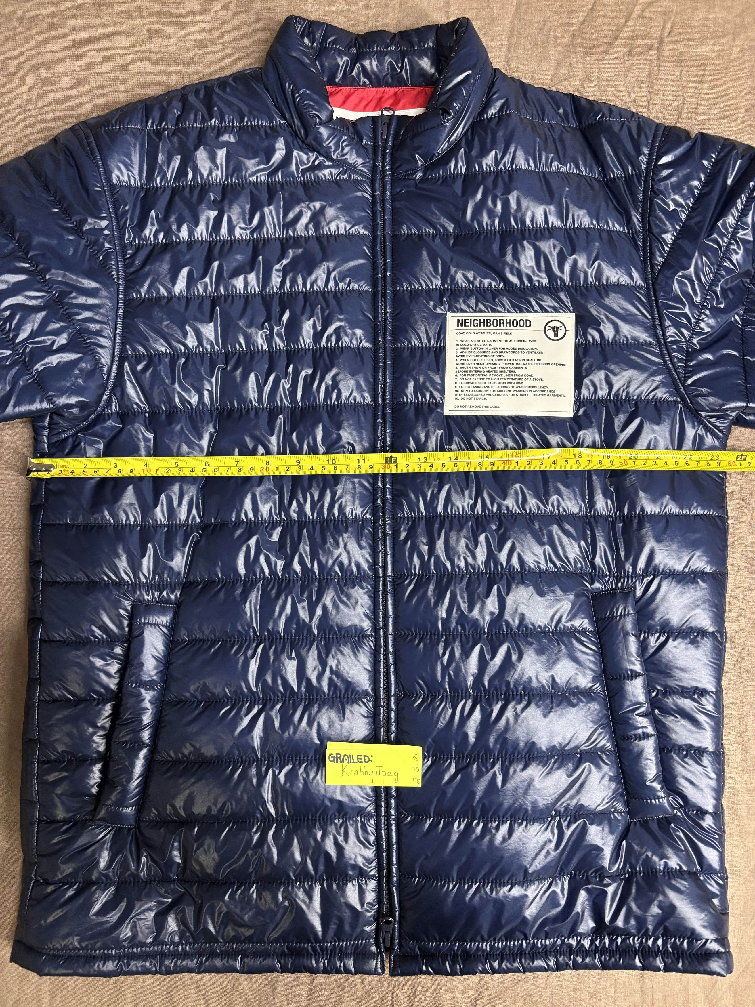Neighborhood NEIGHBORHOOD JAPAN climbing jacket 3M w/ Primaloft Size US XL / EU 56 / 4 - 7 Thumbnail