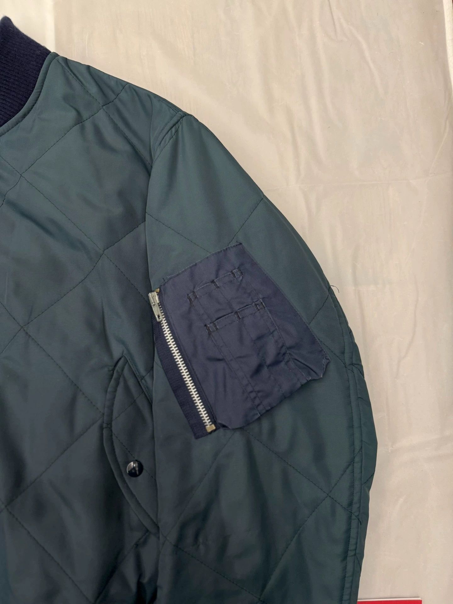 Helmut Lang Helmut Lang Thin Cotton Nylon Ma-1 Bomber Size L / US 10 / IT 46 - 6 Thumbnail