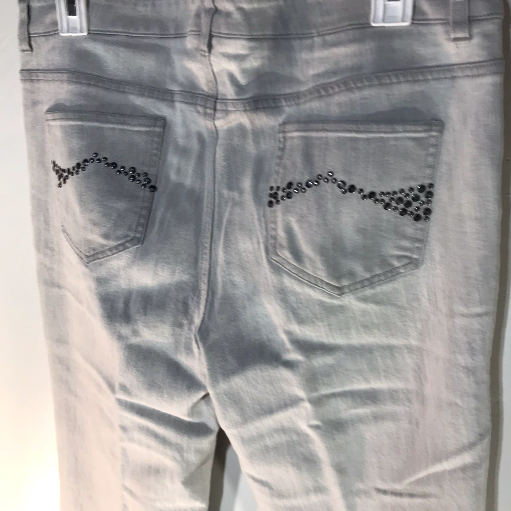 Jones New York Jones New York Sport Jeans Womens Size 12 Gray Wash Straight LT Size 34" / US 12 / IT 48 - 5 Thumbnail