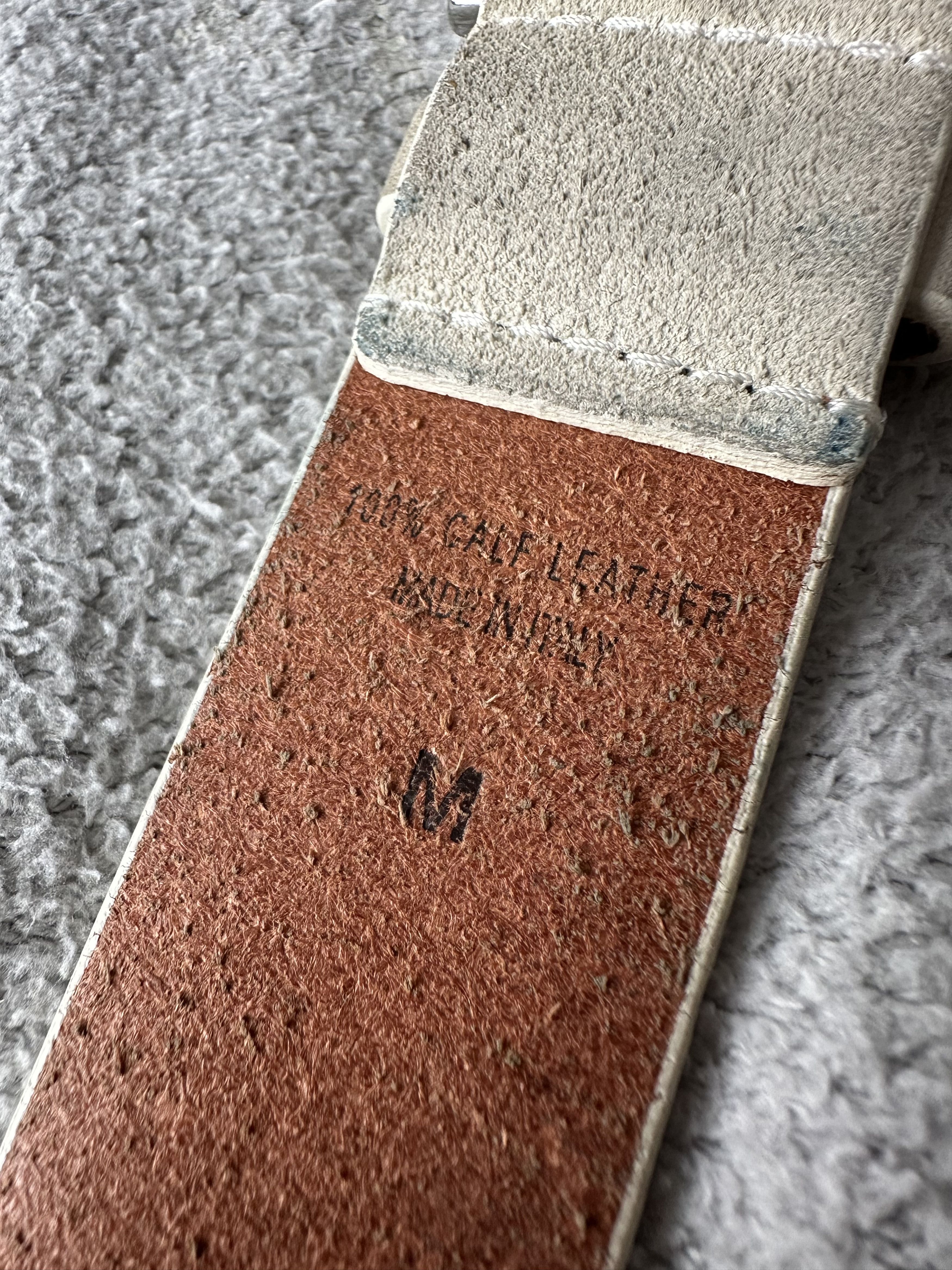 Isabel Marant Isabel Marant Off White Studded Calf Leather Belt Italy Size ONE SIZE - 7 Thumbnail