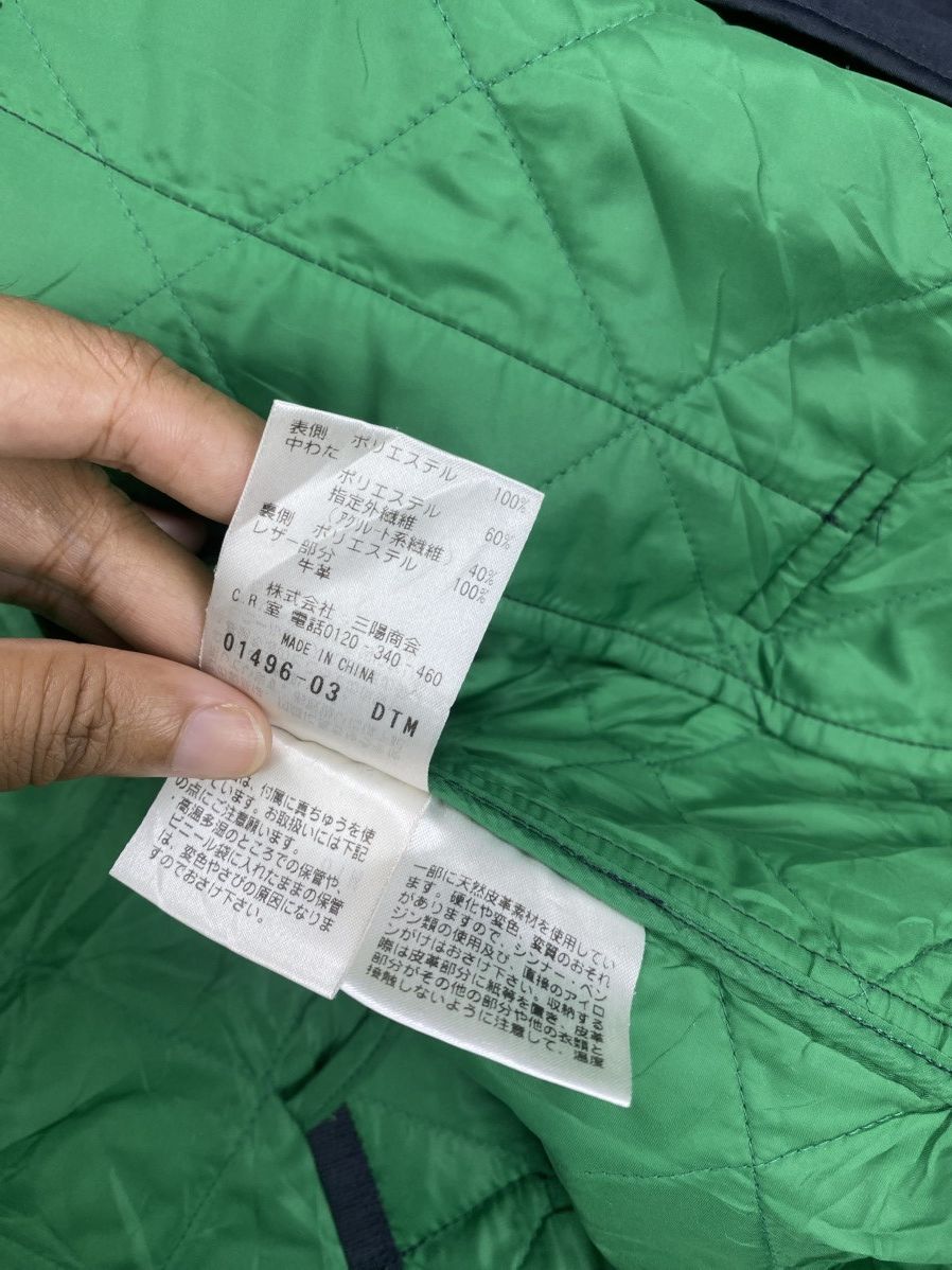 Mackintosh Vtg Mackintosh Philosophy Quilted Lining Green Hooded Jacket Size US S / EU 44-46 / 1 - 12 Thumbnail