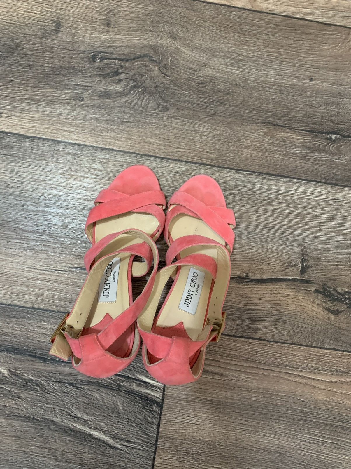 Jimmy Choo Jimmy Choo Suede Pink Heels Shoes Made in Italy US5,5 Size US 5.5 / IT 35.5 - 5 Thumbnail