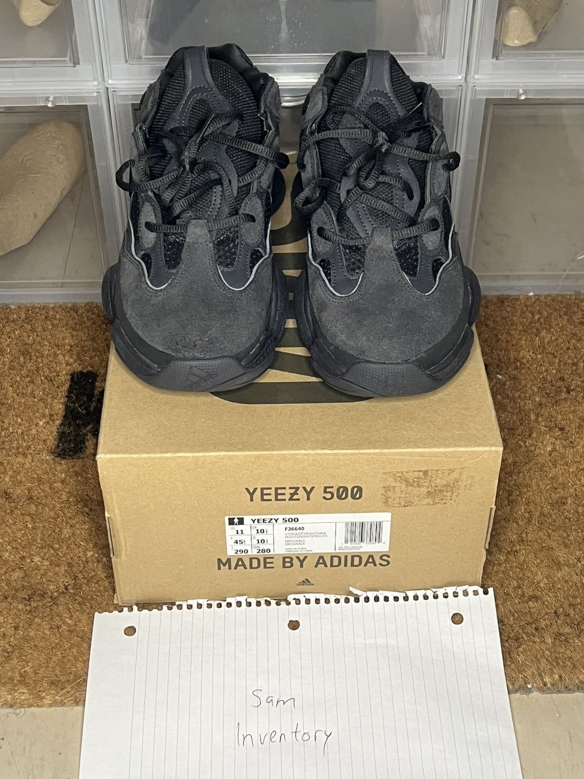 Kanye west yeezy 500 utility black sales