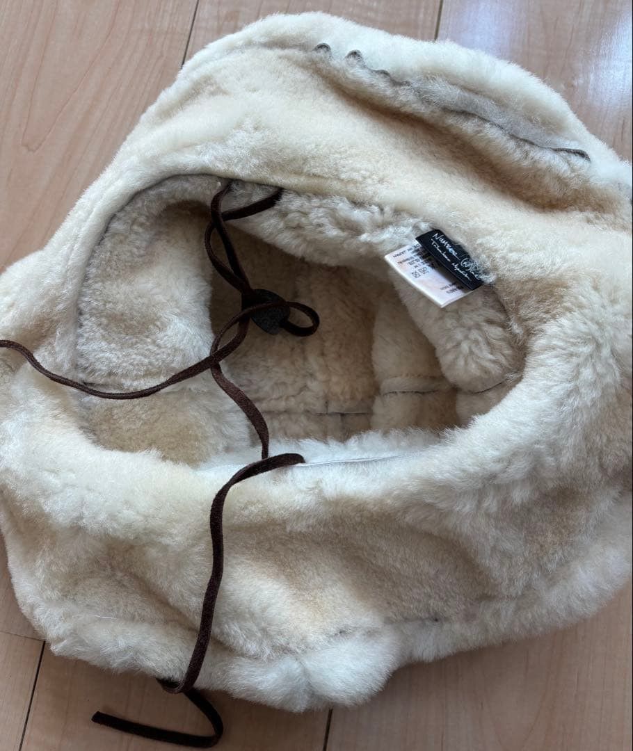 Number (N)ine Number (N)ine AW 08 shearling bucket hat Size ONE SIZE - 5 Thumbnail