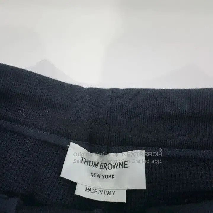 Thom Browne Thom Browne Classic Waffle Knit Sweatpants. Size US 30 / EU 46 - 4 Thumbnail
