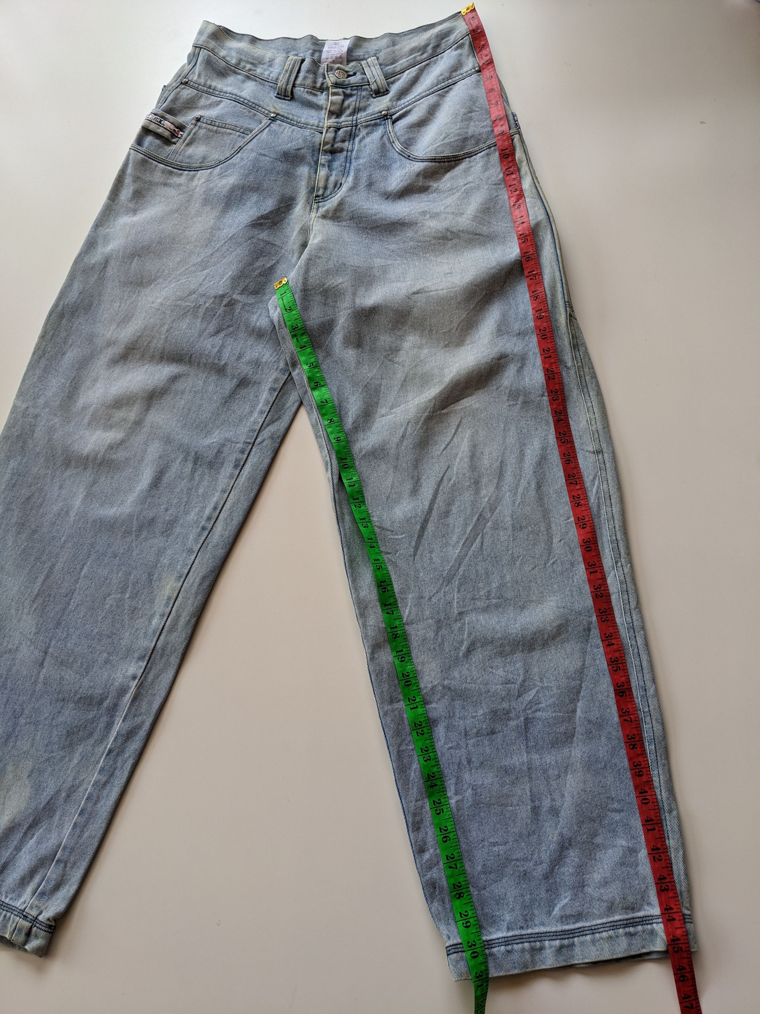 Fubu × JNCO × Vintage Vintage Barrel Roll baggy like jnco flamehead Size US 30 / EU 46 - 10 Thumbnail