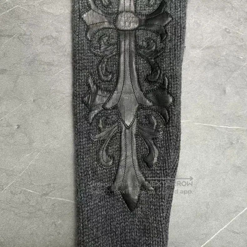 Chrome Hearts Chrome Hearts Knitted Hooded Zip Jacket. Size US M / EU 48-50 / 2 - 7 Thumbnail