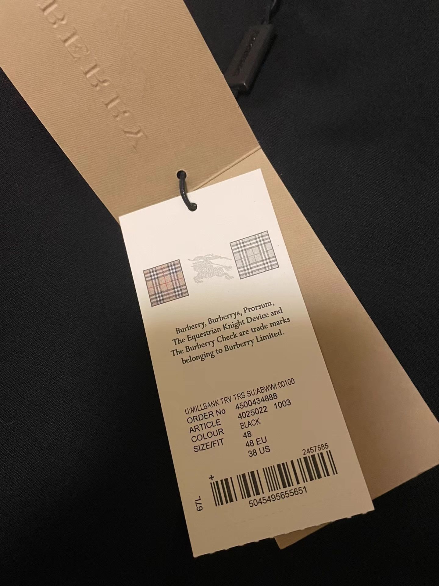 Burberry Burberry wool casual trousers Size US 32 / EU 48 - 5 Thumbnail
