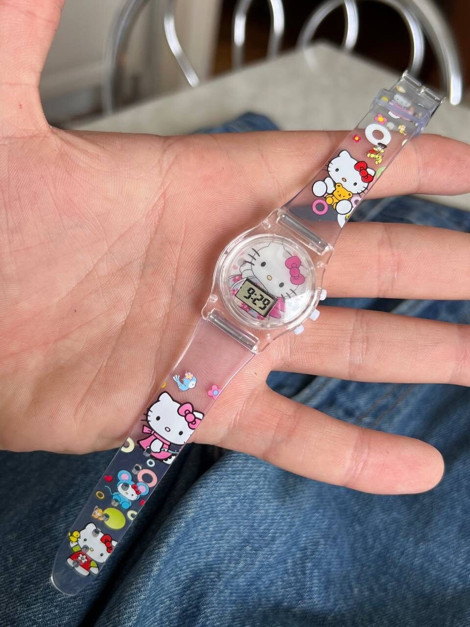 Japanese Brand × Vintage Vintage Japanese style Hello Kitty Watch Futuristic Digital Size ONE SIZE - 7 Thumbnail