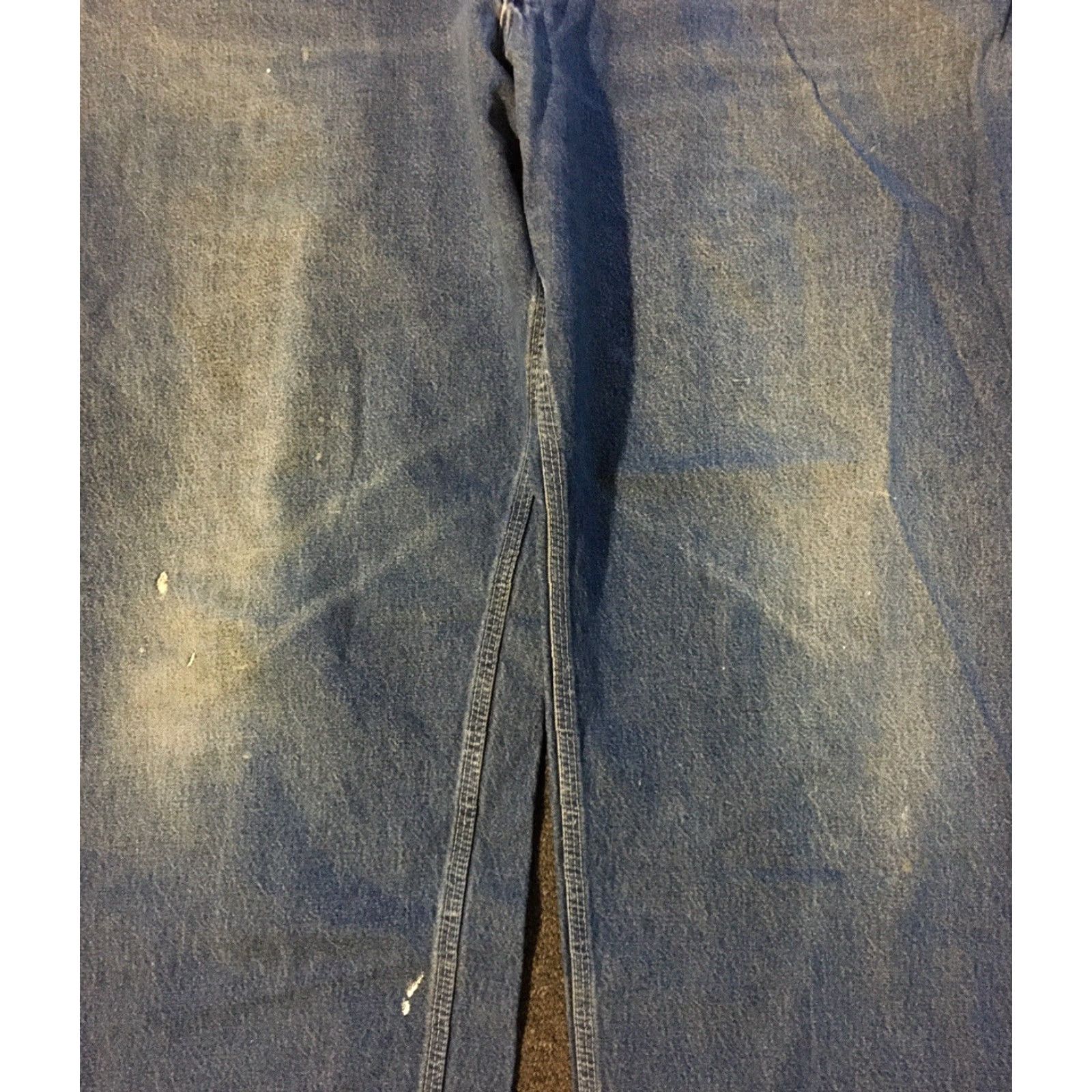 Vintage VINTAGE OshKosh B'gosh Union Made Jeans 38/29 Blue Men 60s 70s Distressed 80s 90s Grunge Punk Rockabilly Biker Workwear Conductor Talon Zipper USA Size US 38 / EU 54 - 6 Thumbnail