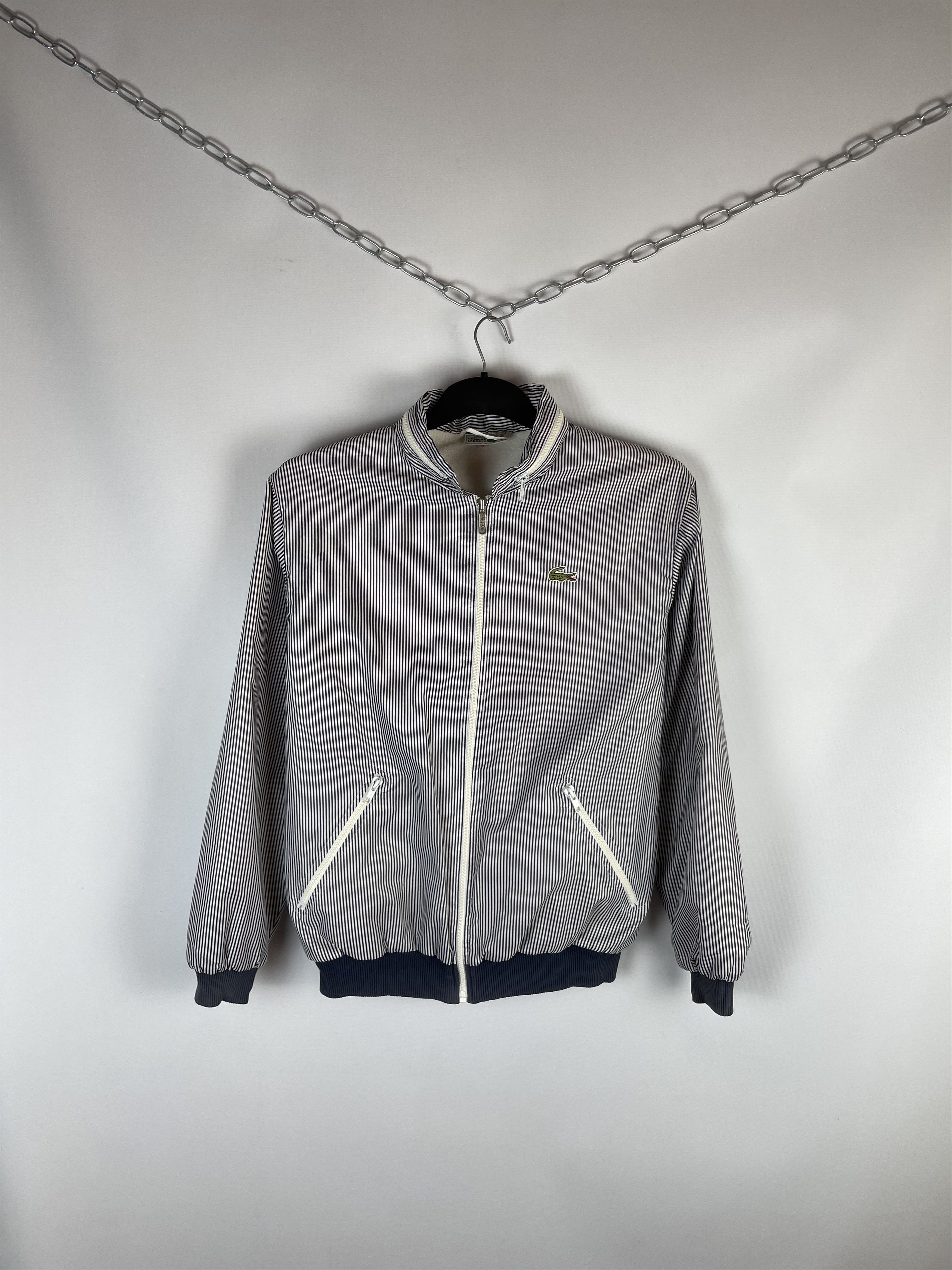 Lacoste Y2K Vintage Lacoste Jacket France Drill Hype Drip Size US S / EU 44-46 / 1 - 1 Thumbnail
