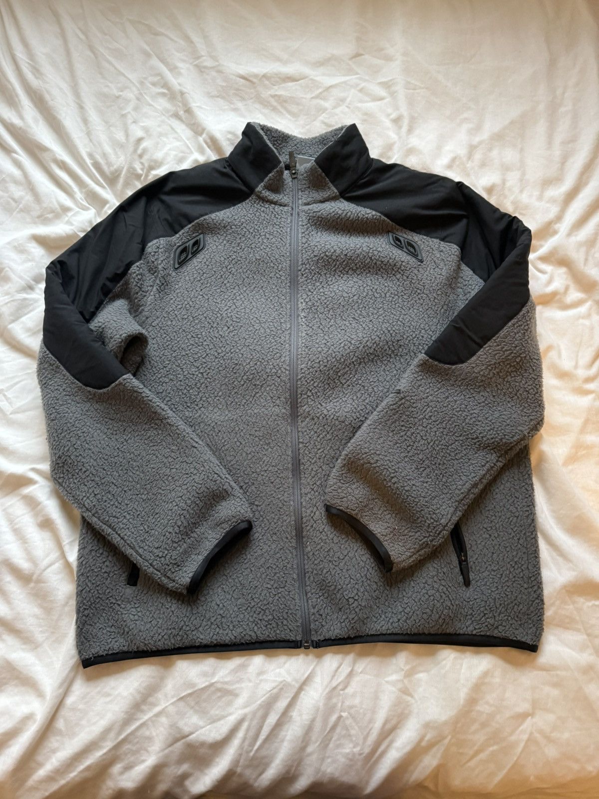 NIKE NOCTA TAHR SHERPA ZIP-UP JACKET